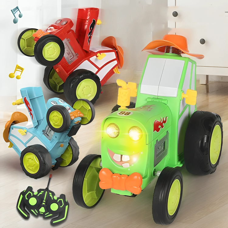 TurboTwirl™ | Stuntleksaksbil med ljus och musik