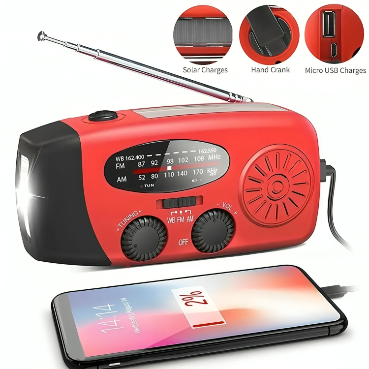 ResQPower™ | Nödradio och ficklampa