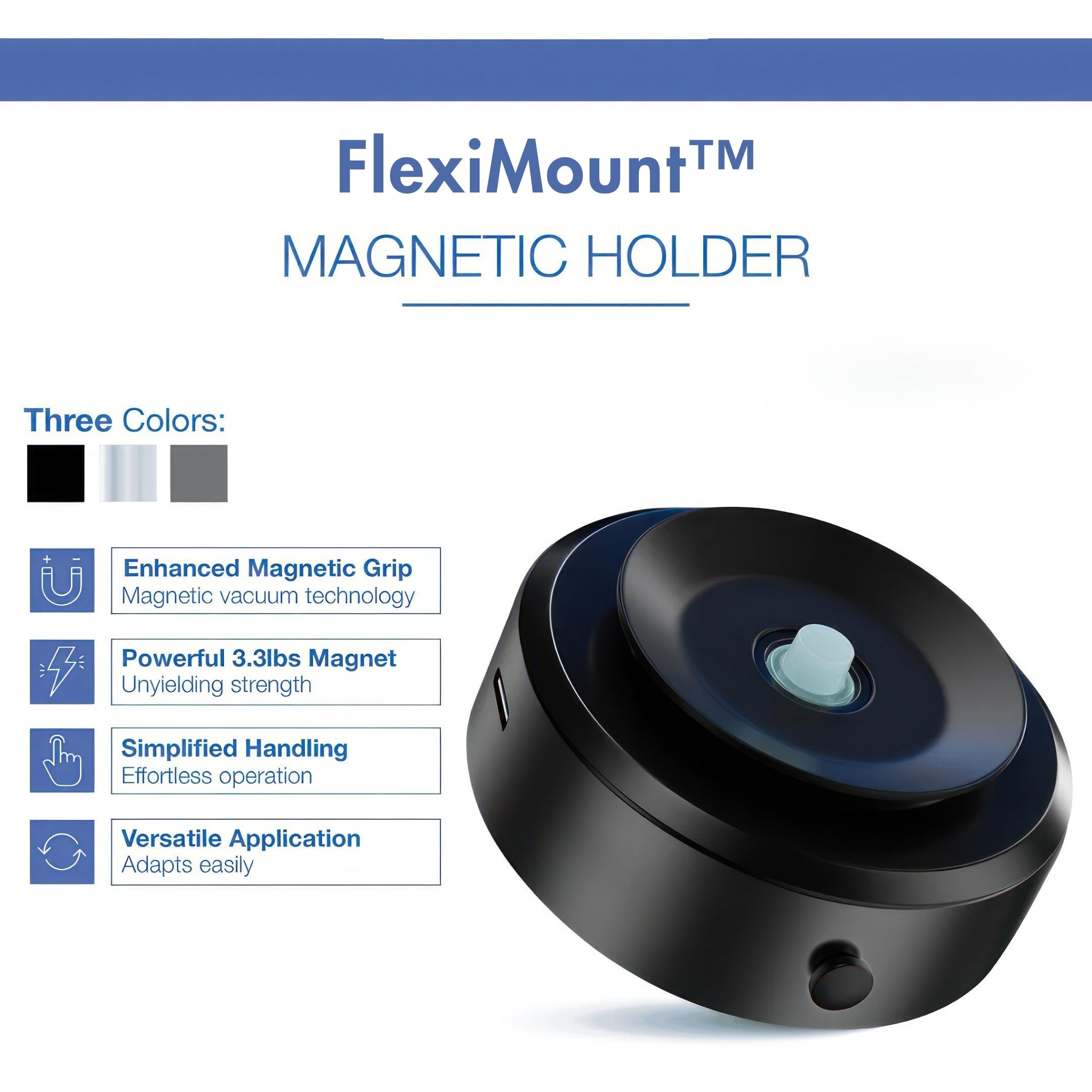 TILLFÄLLIGT 50% RABATT | FlexiMount™ | Säkra din telefon var som helst - handsfree och utan ansträngning!