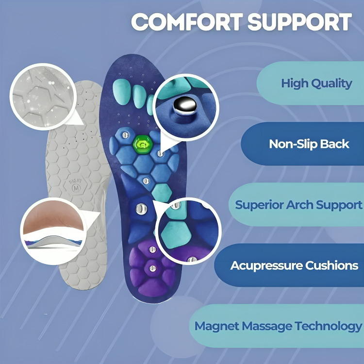 HealStep™ | Säg adjö till fotsmärta!
