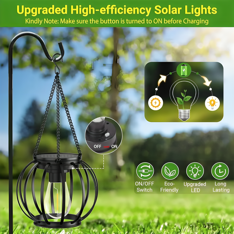 SolarBeam™ | Din belysning för hela natten, driven av solen!