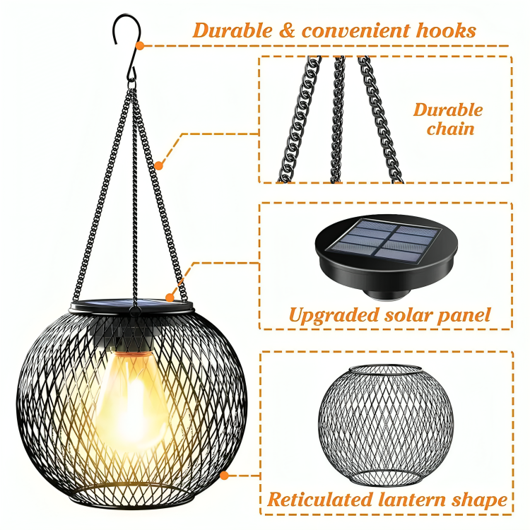SolarBeam™ | Din belysning för hela natten, driven av solen!