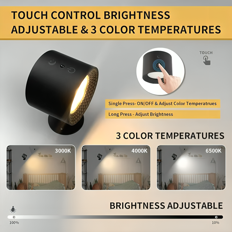 LuxeGlow™ | Smidig belysning med en modern touch!
