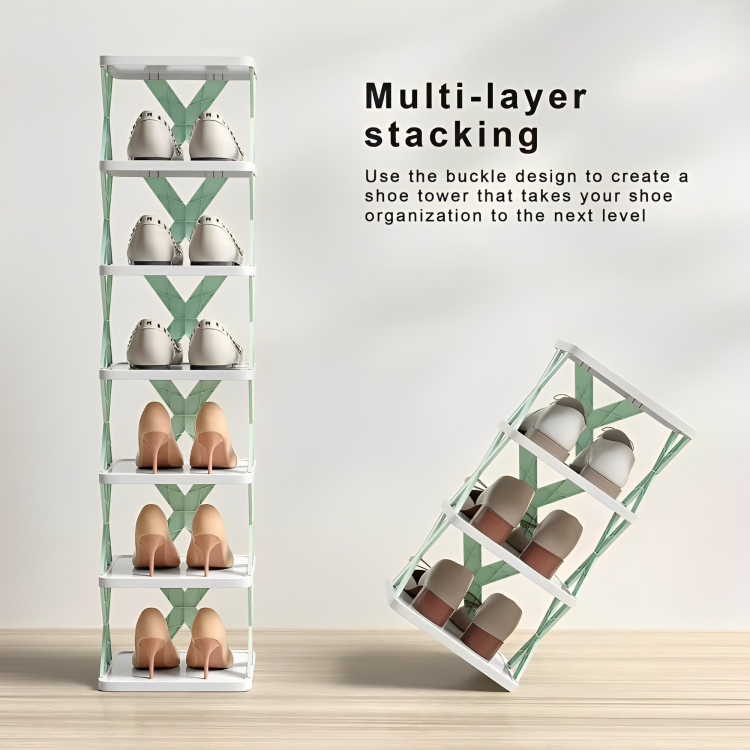TILLFÄLLIGT 50% RABATT | ShoeTuck™ | Platsbesparande förvaring för vardagens skor!