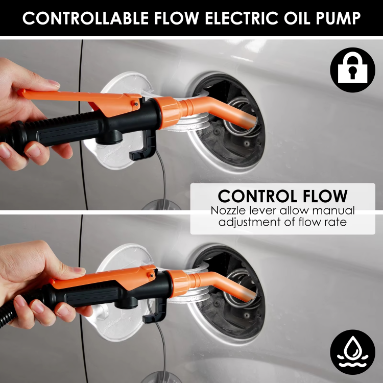 TILLFÄLLIGT 50% RABATT | SwiftPump™ | Det smarta sättet att transportera bränsle och vätskor!