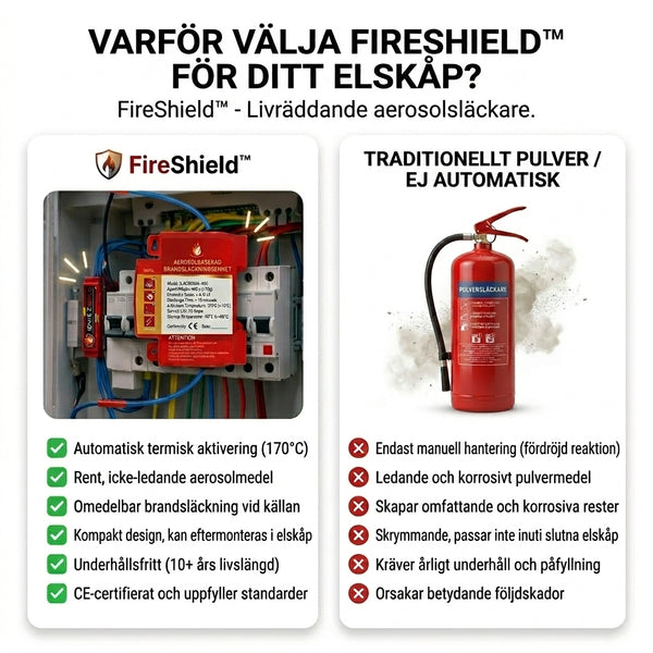 TILLFÄLLIGT 50% OFF  FireShield™ - Livräddande aerosolbrandsläckare
