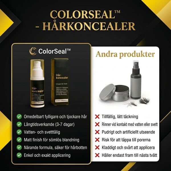 1 + 1 GRATIS IDAG  ColorSeal™ - Hårconcealer 50 ml – vattenfast, 3–7 dagar