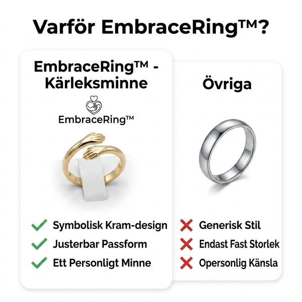 TILLFÄLLIGT 50% OFF  EmbraceRing™ - Kärleksminne