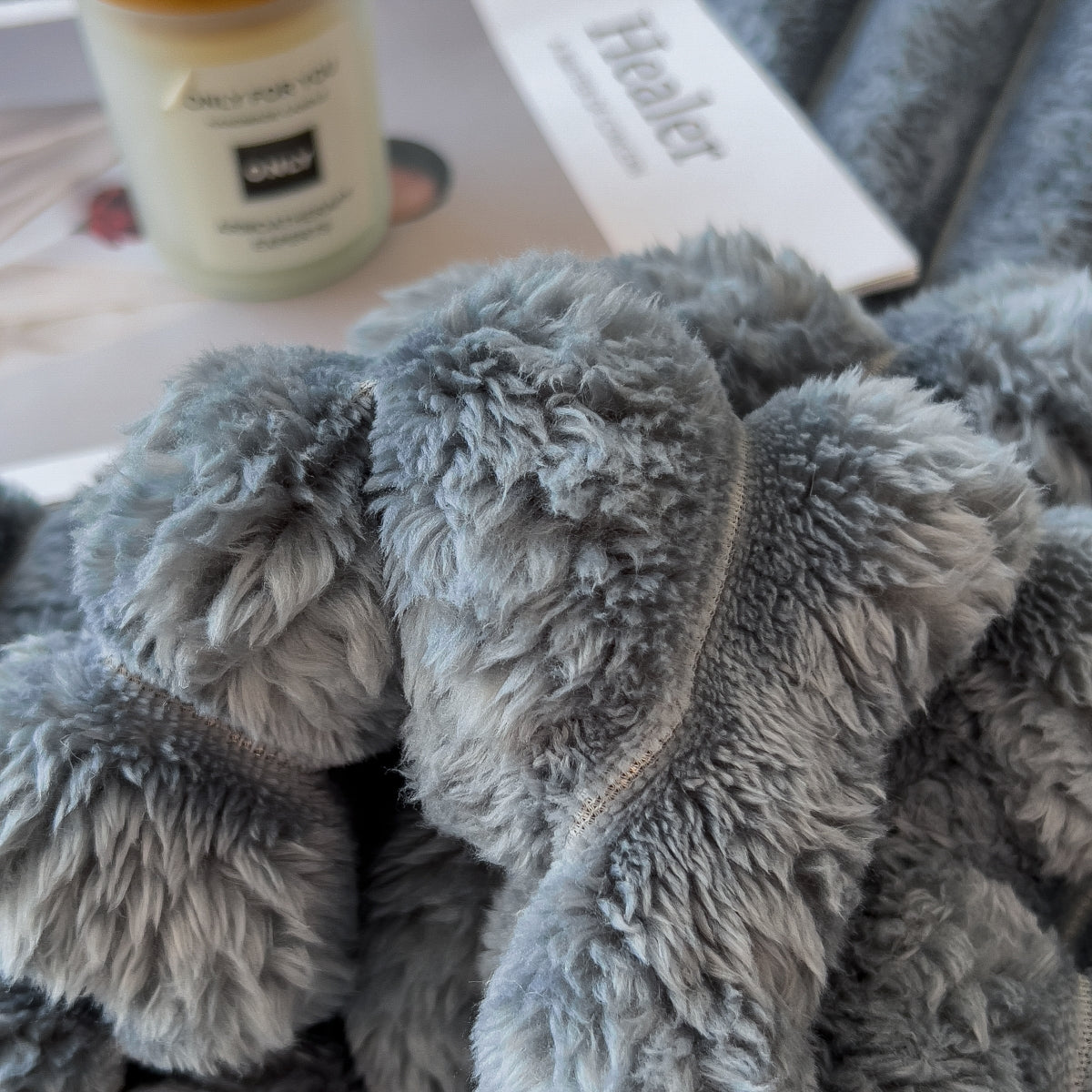 FluffyWrap™ | Mysigt lakanöverdrag - plyschfilt