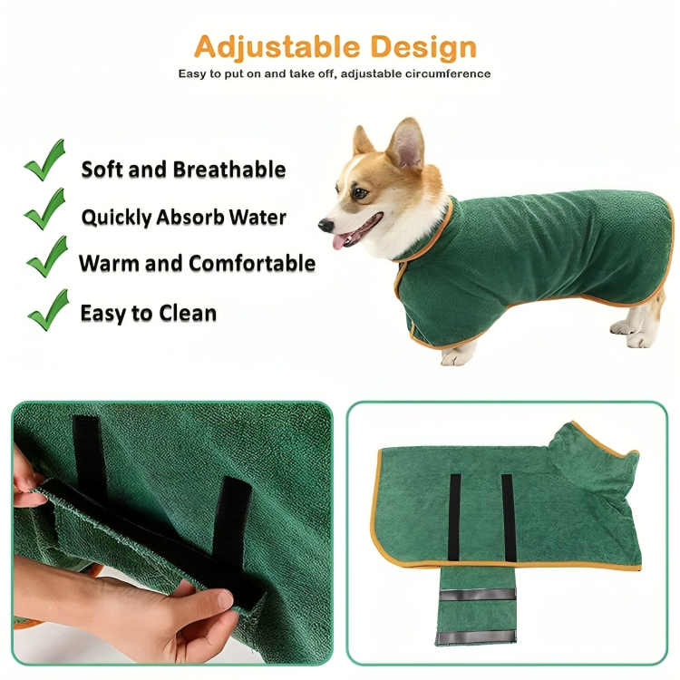 WarmPaws™ | Superabsorberande badrock för hundar