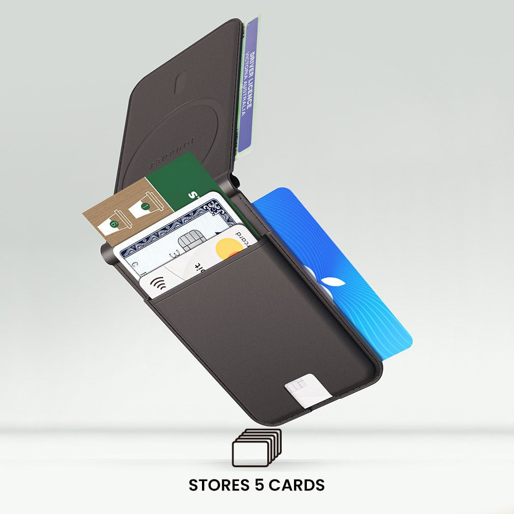 TILLFÄLLIGT 50% RABATT | CardHub™ | En kombinerad plånbok och telefonställ!