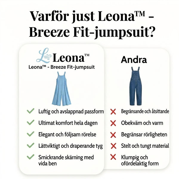 TILLFÄLLIGT 50% OFF  Leona™ - Bris Passform