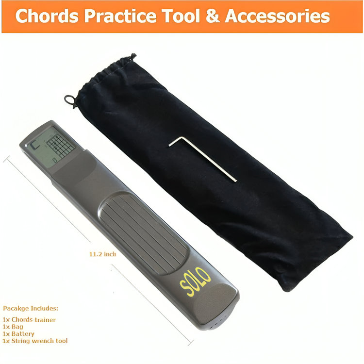 StrumPro™ | Bärbar gitarrackordstränare