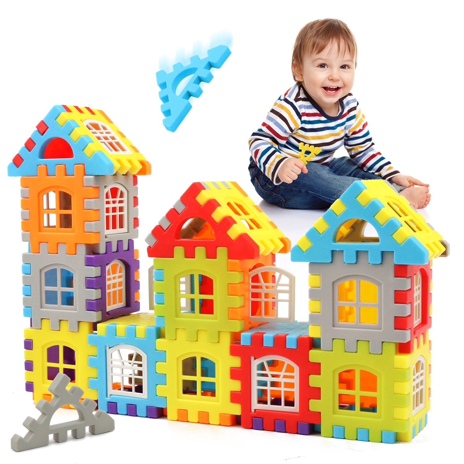TILLFÄLLIGT 50% RABATT | SnapBlocks™ | Kreativ Montessori Byggblock