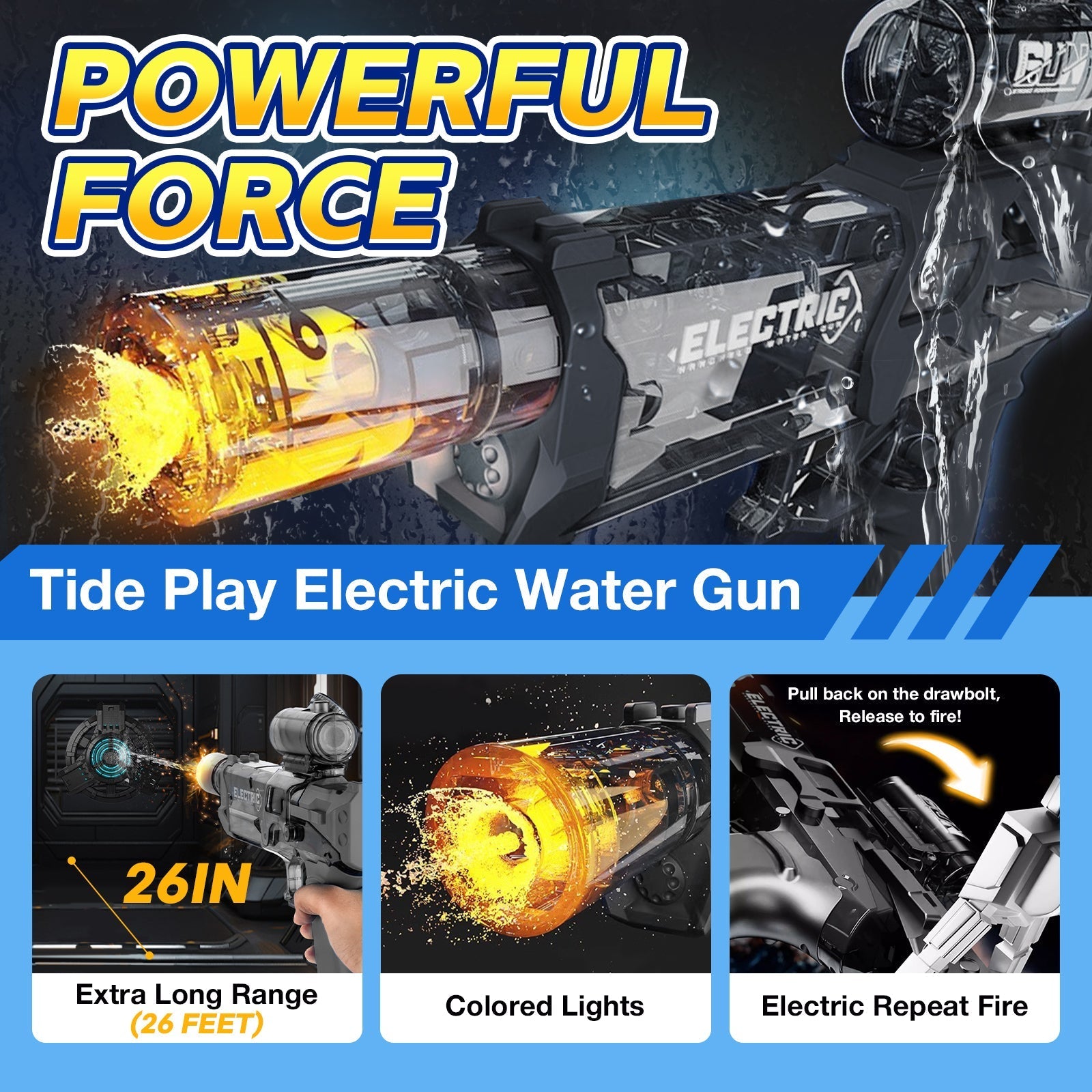 HydroFlare™ | Utformad för intensiva vattenstrider utomhus!