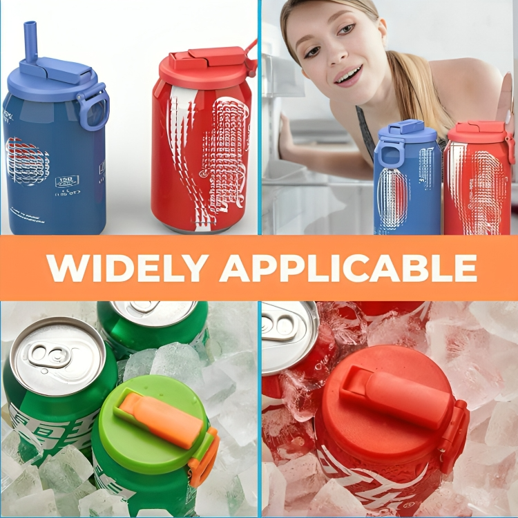SipSeal™ | Sugrör i silikon Lock till läskburk