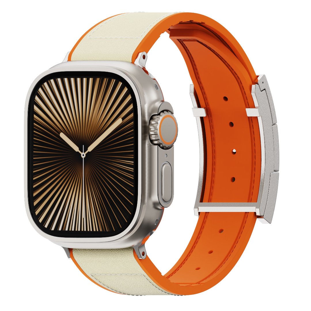 SwiftBand™ | Lyxigt Apple Watch-armband i läder