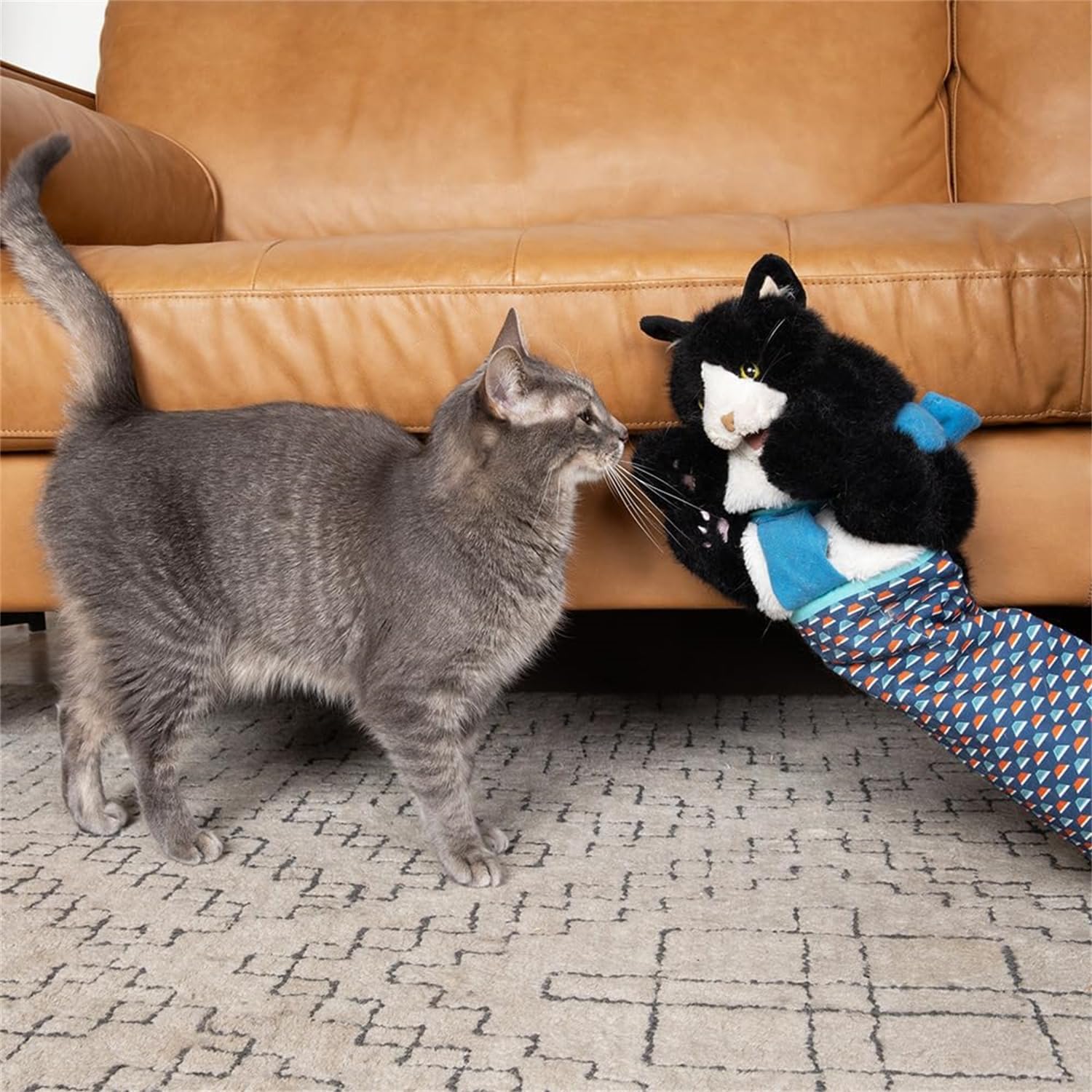WhiskerWrestler™ | Håll din katt aktiv med engagerande, interaktiv lek!