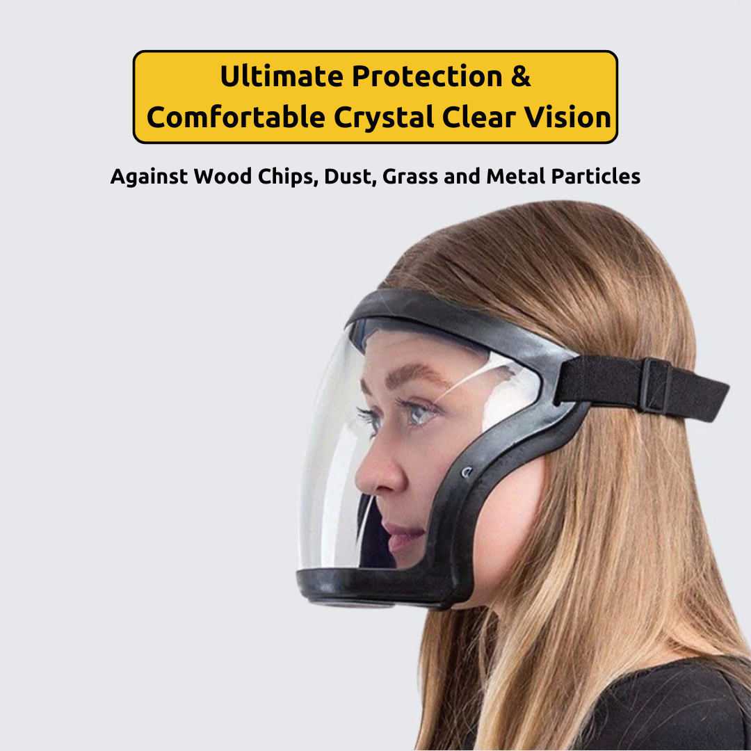 TILLFÄLLIGT 50% RABATT | VisionArmor™ | Anti-fog ansiktsskydd
