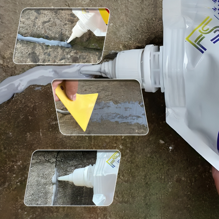 TILLFÄLLIGT 50% RABATT | CrackSeal™ | Vattentätt betongsprickreparationsförseglingsmedel