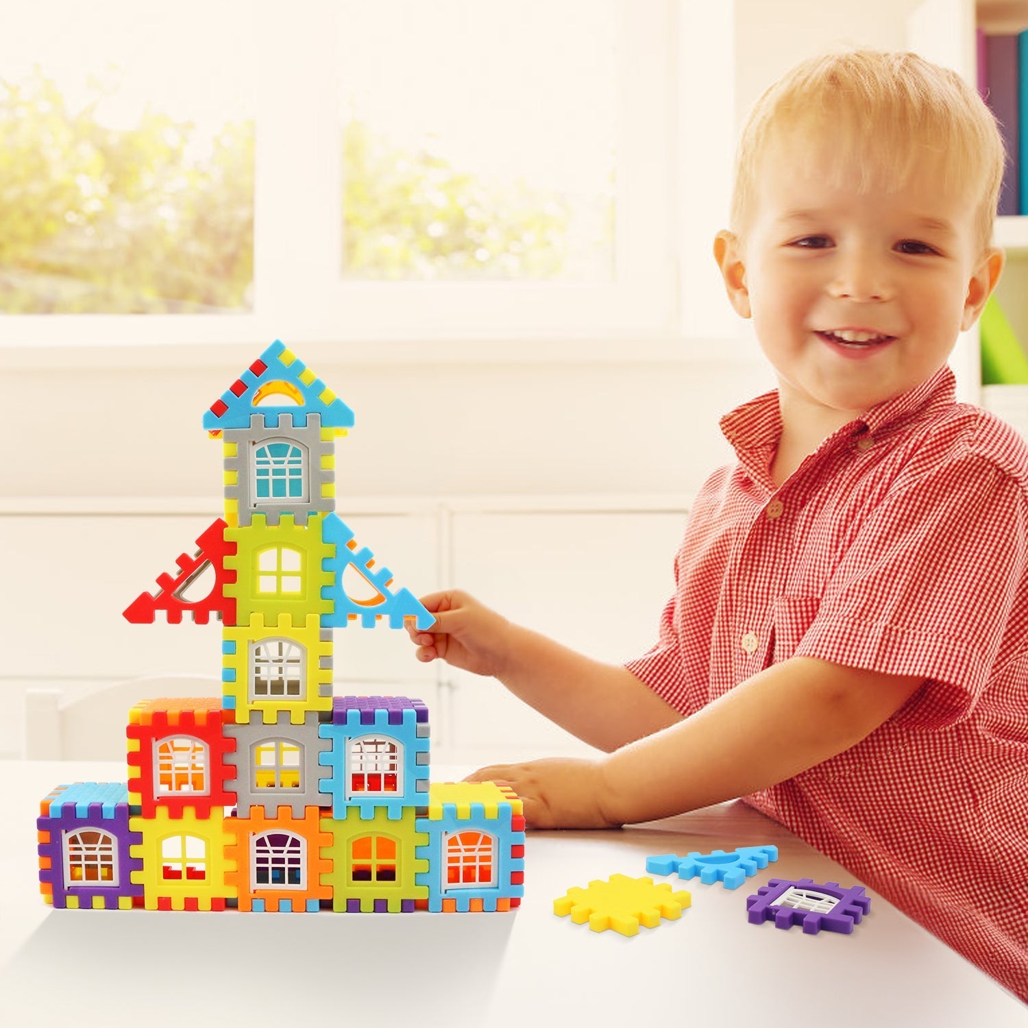 TILLFÄLLIGT 50% RABATT | SnapBlocks™ | Kreativ Montessori Byggblock