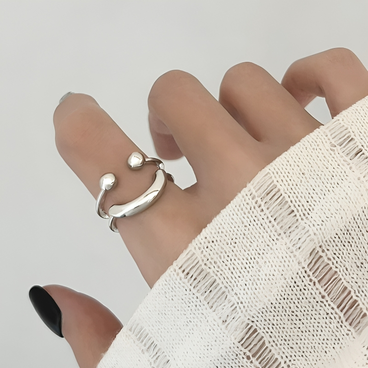 PositiviRing™ | Smiley Justerbar ring
