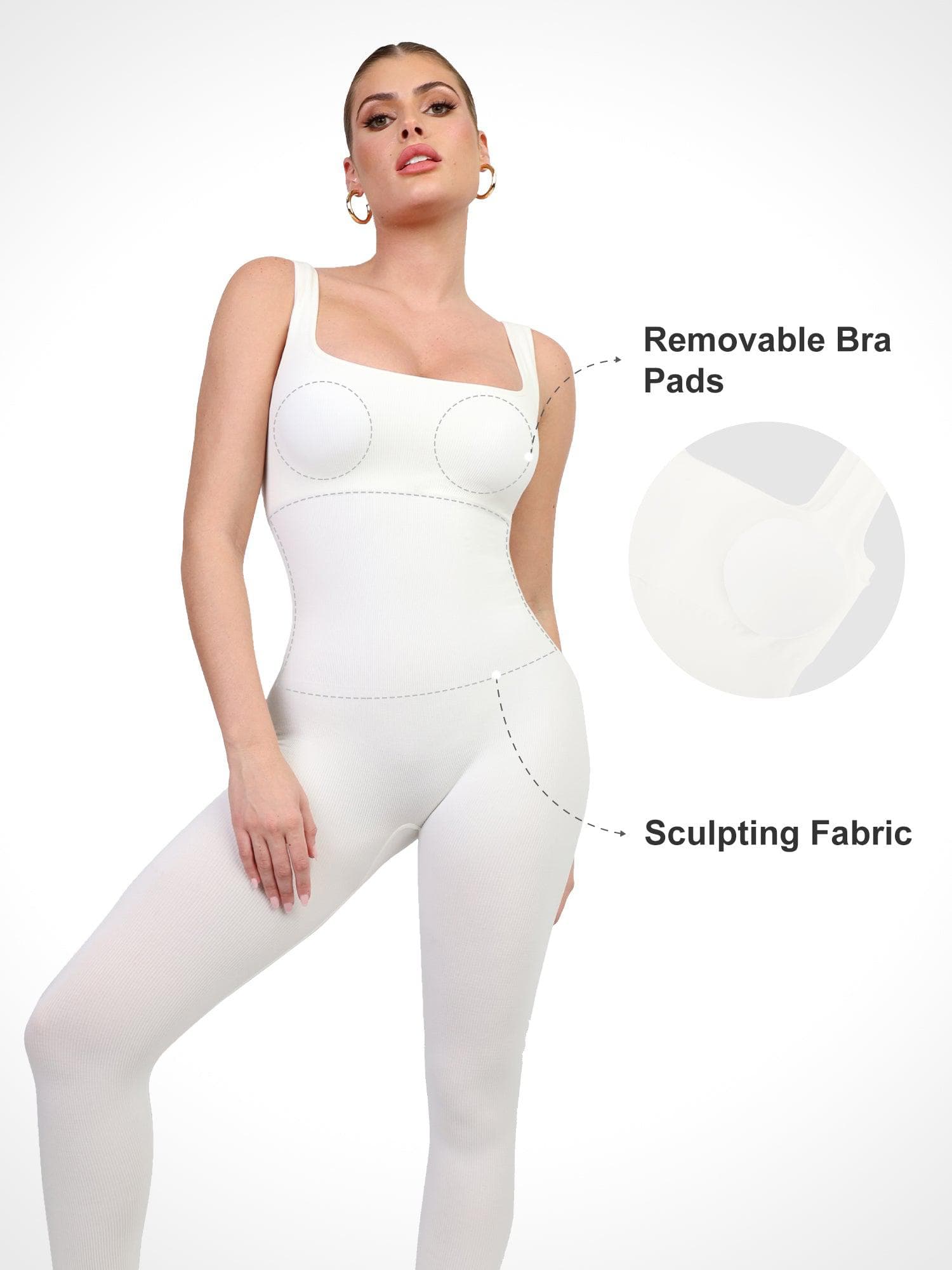 SculptFit™ | Sömlös shapewear-sportoverall