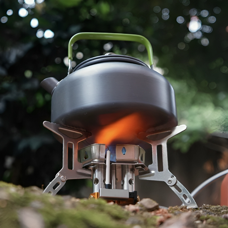 TILLFÄLLIGT 50% RABATT | PortaStove™ | Portabel Vindbeständig Campinggasugn