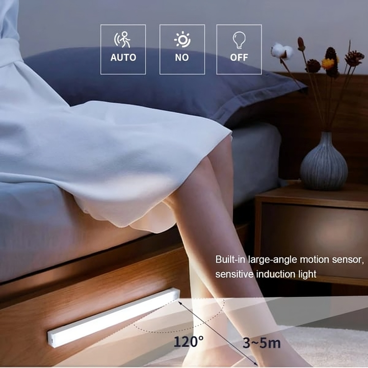 MotionGlow™ | Rörelsedetektor Trådlös LED-nattlampa