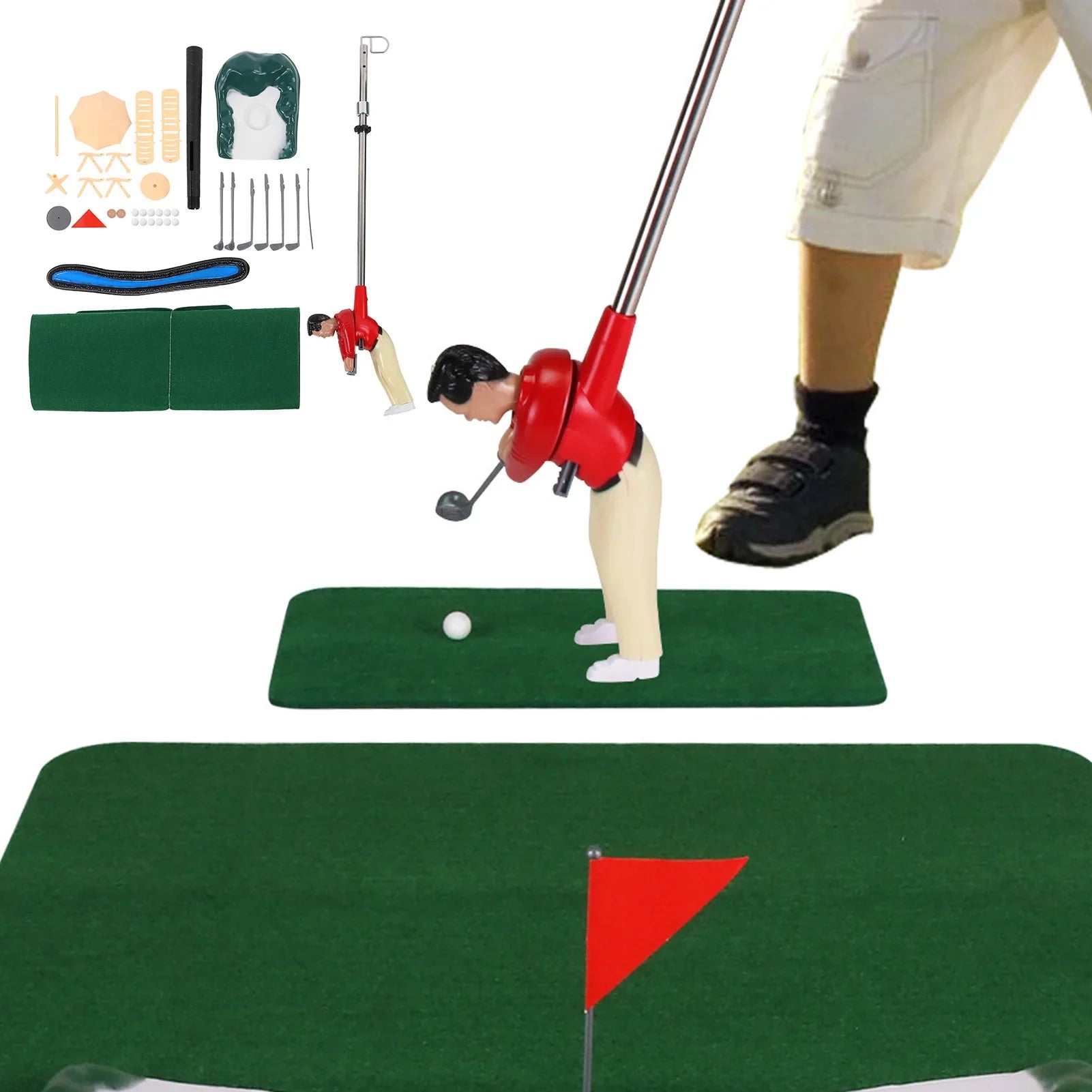 MicroGolfer™ | Inomhus minigolfspel set