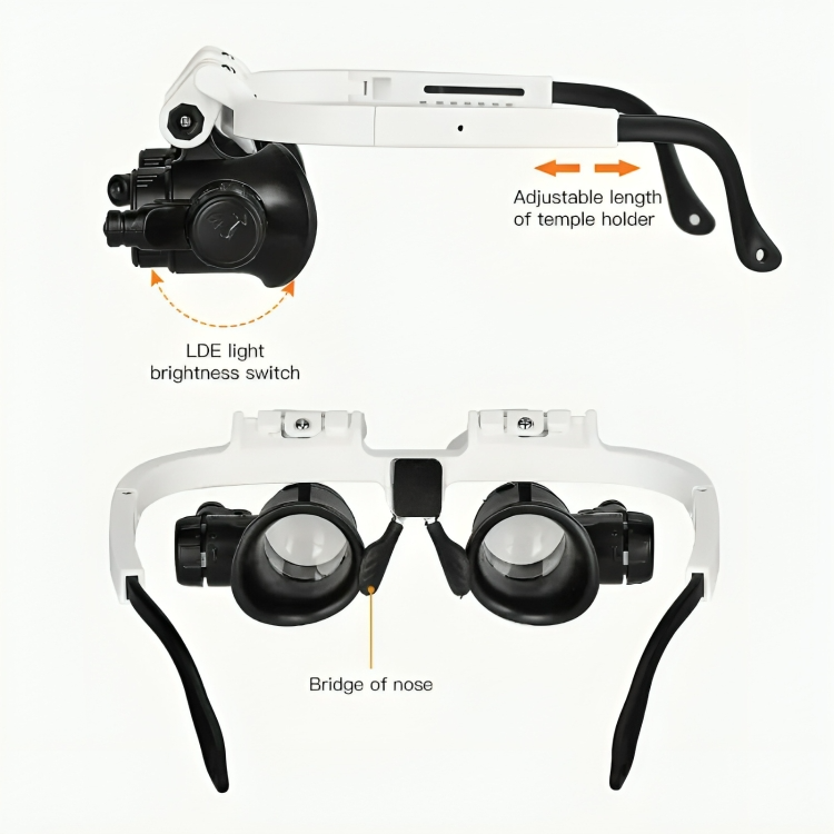 TILLFÄLLIGT 50% RABATT | LumiLens™ | Handsfree-förstoring för precisionsarbete!