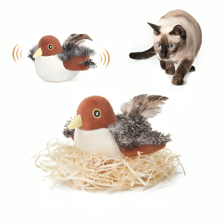 1 + 1 GRATIS IDAG | FuzzyTweet™ | Interaktiv kattleksak