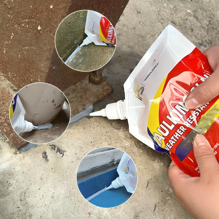 TILLFÄLLIGT 50% RABATT | CrackSeal™ | Vattentätt betongsprickreparationsförseglingsmedel