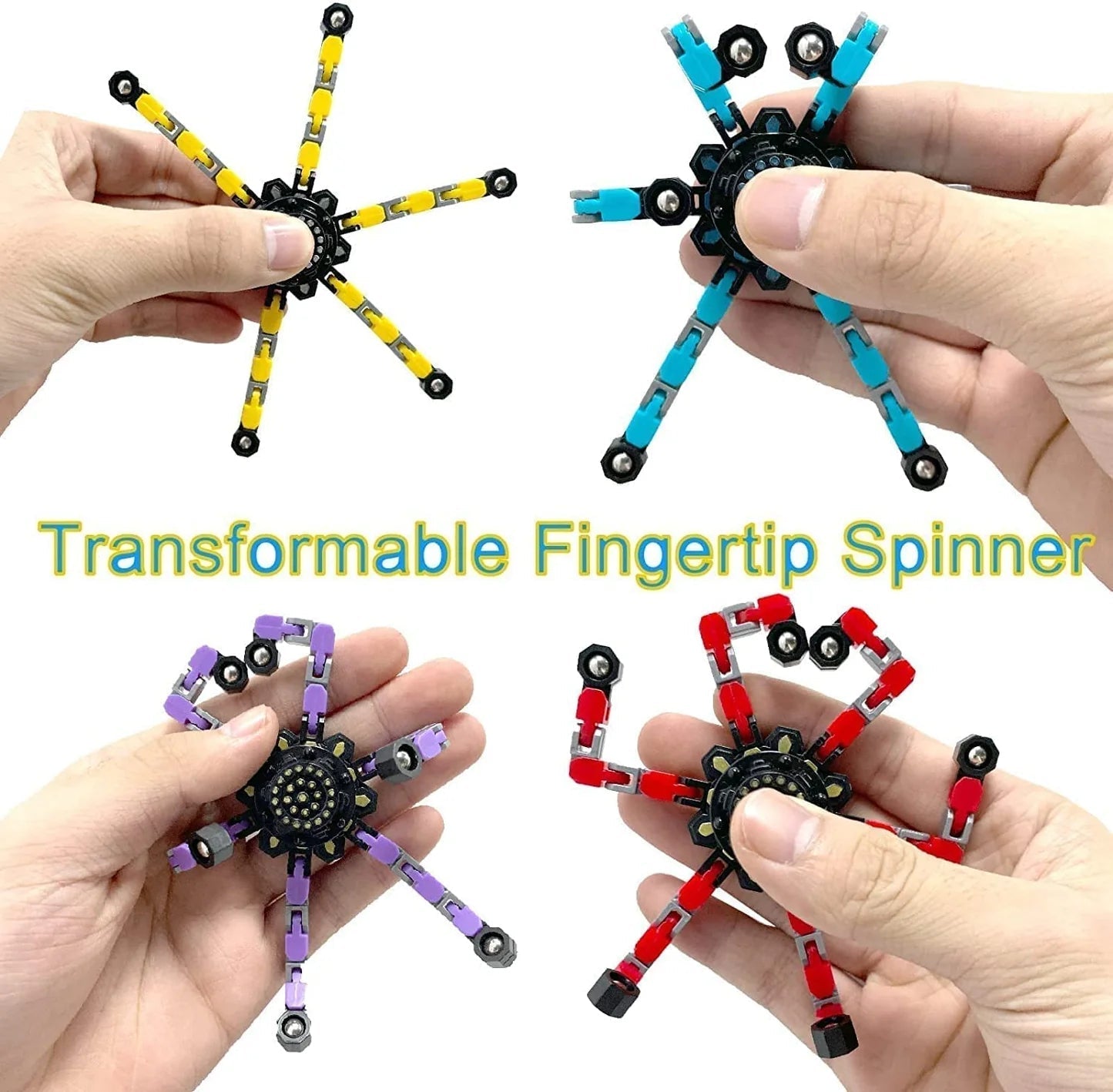 4 + 4 GRATIS IDAG | SpinMorph™ | Håller dina händer sysselsatta och lugnar ditt sinne!
