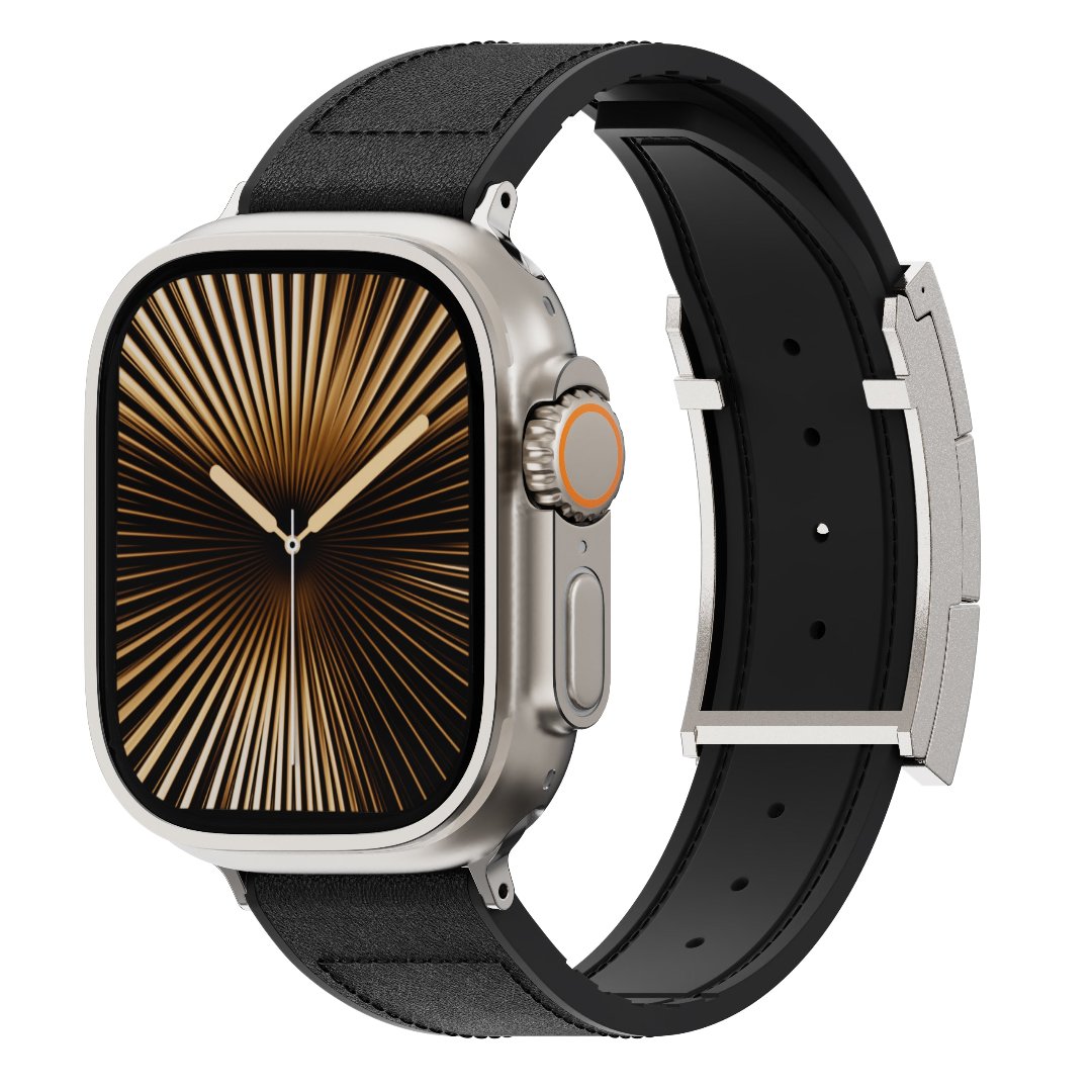 SwiftBand™ | Lyxigt Apple Watch-armband i läder