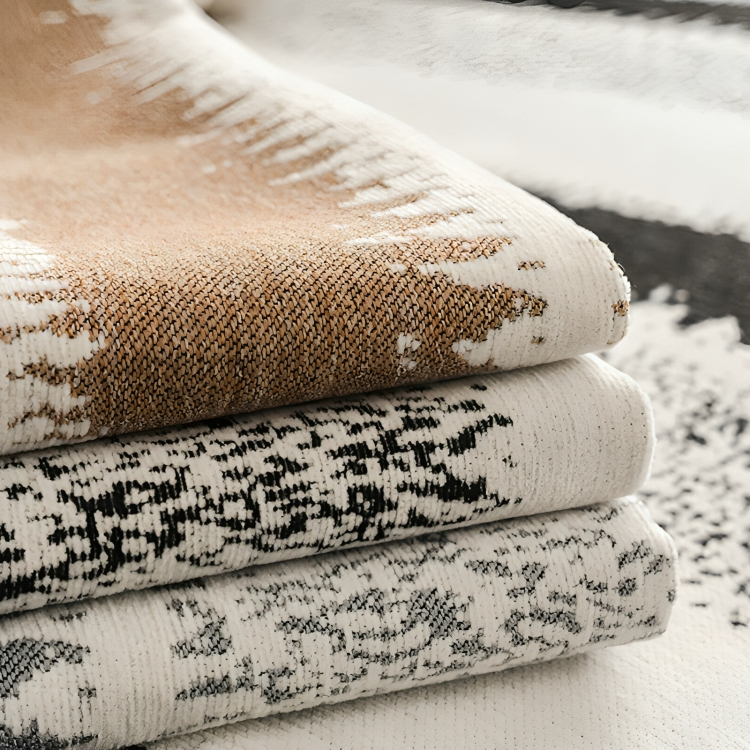 SnugCover™ | Universellt halkfritt randigt sofföverdrag