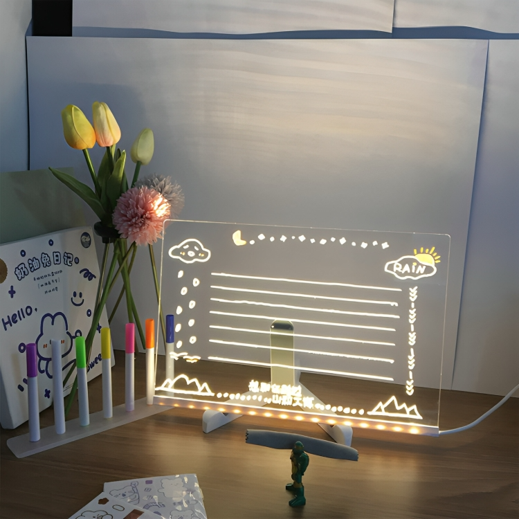 TILLFÄLLIGT 50% RABATT | LuminaBoard™ | Visa upp dina anteckningar med en självlysande twist!