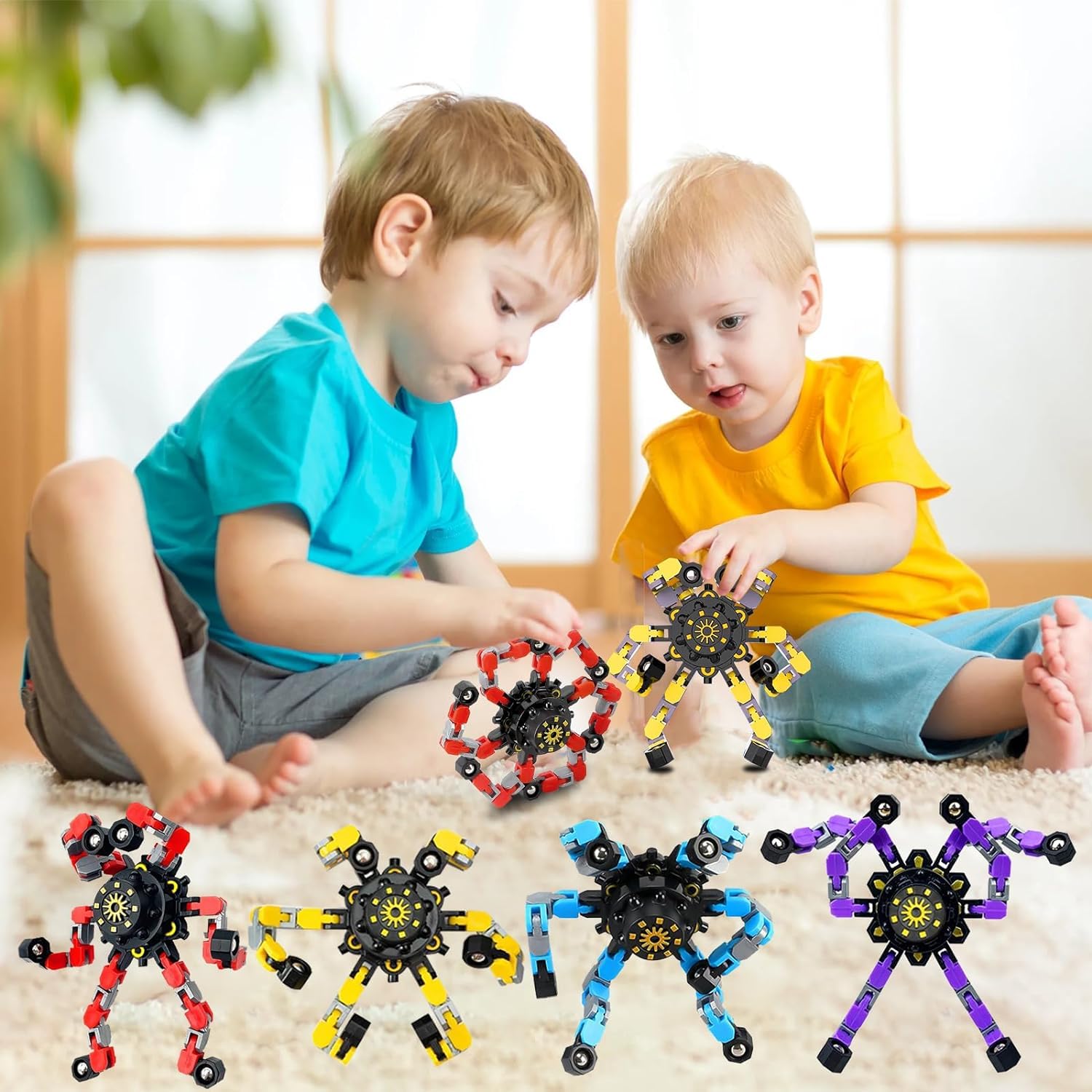 4 + 4 GRATIS IDAG | SpinMorph™ | Håller dina händer sysselsatta och lugnar ditt sinne!