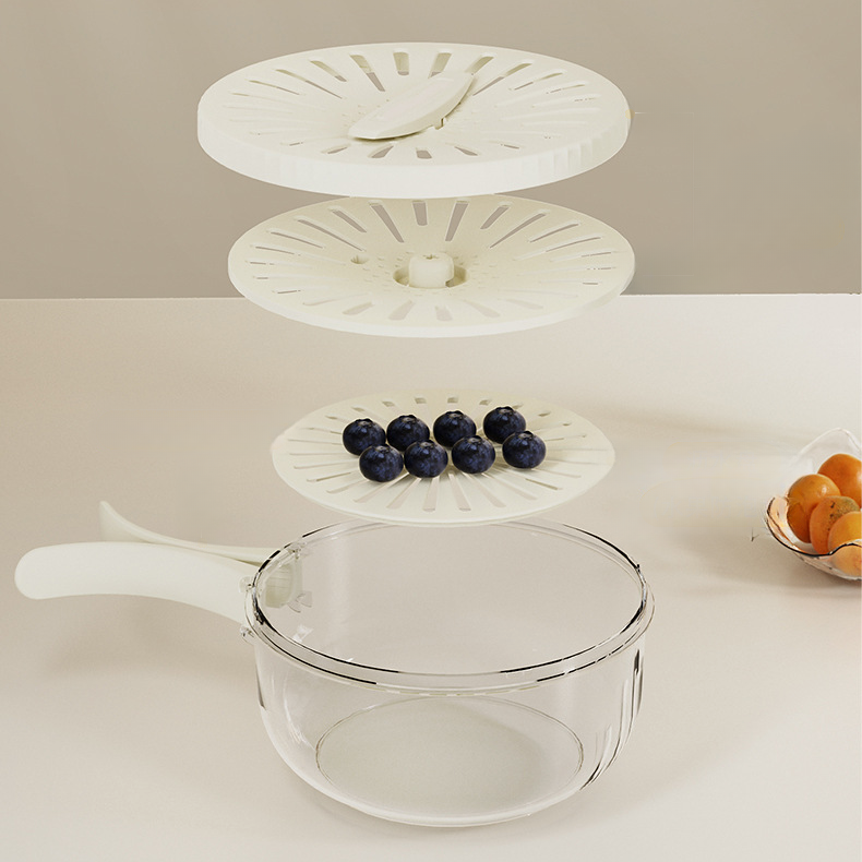 PrepNest™ | Avrinningskorg med roterande lock