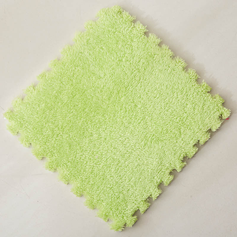 CozyTiles™ | Mjuk, varm pusselmatta i plysch