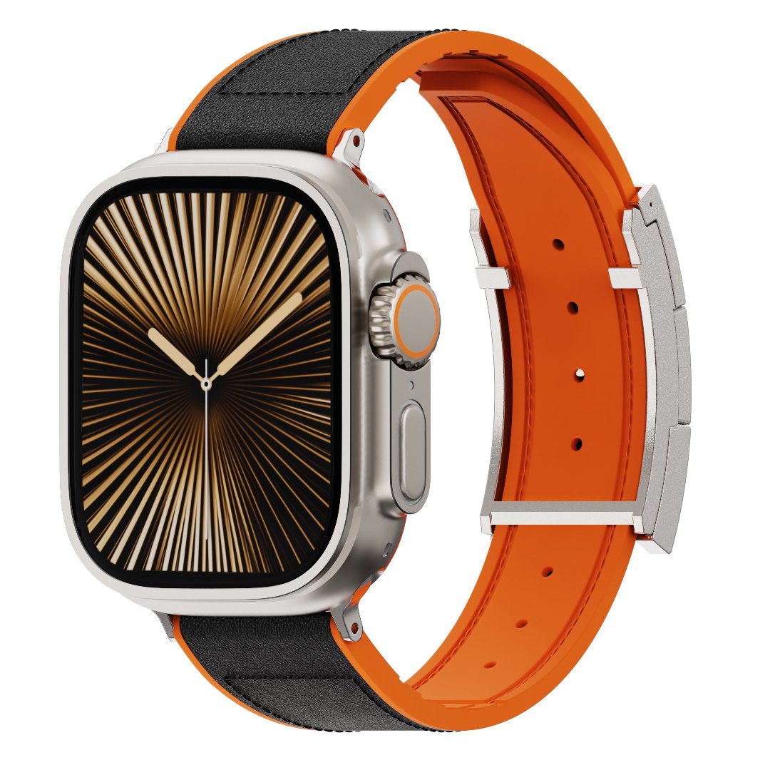 SwiftBand™ | Lyxigt Apple Watch-armband i läder