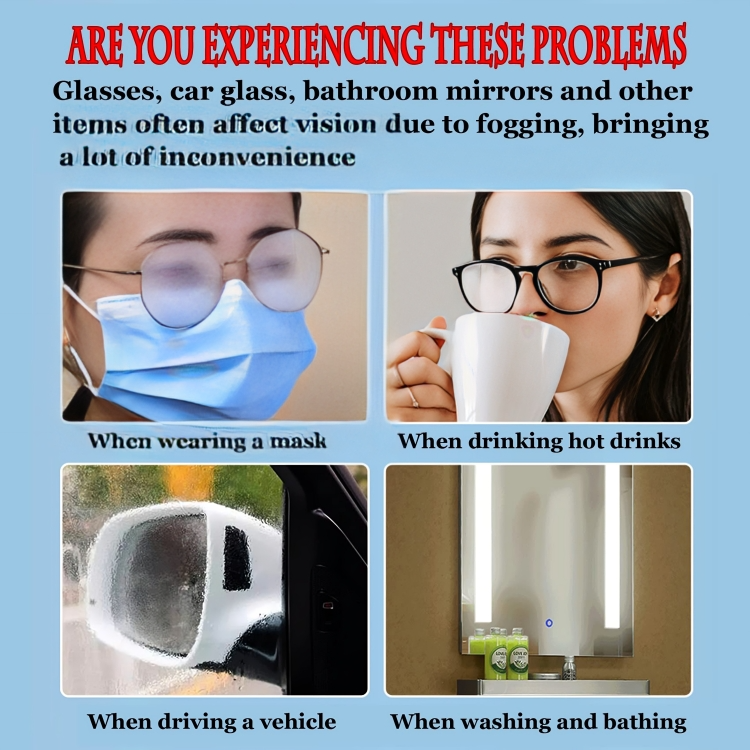 1 + 1 GRATIS IDAG | FogAway™ | Anti-fog rengöringsservetter för glasögo