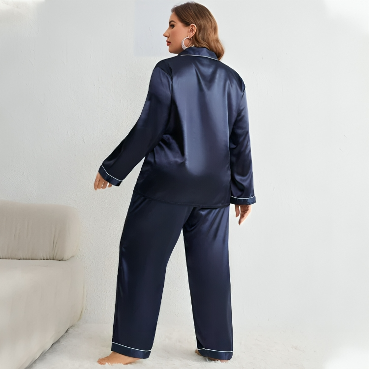 Aurelia™ | Lyxigt överdimensionerat pyjamasset i satin
