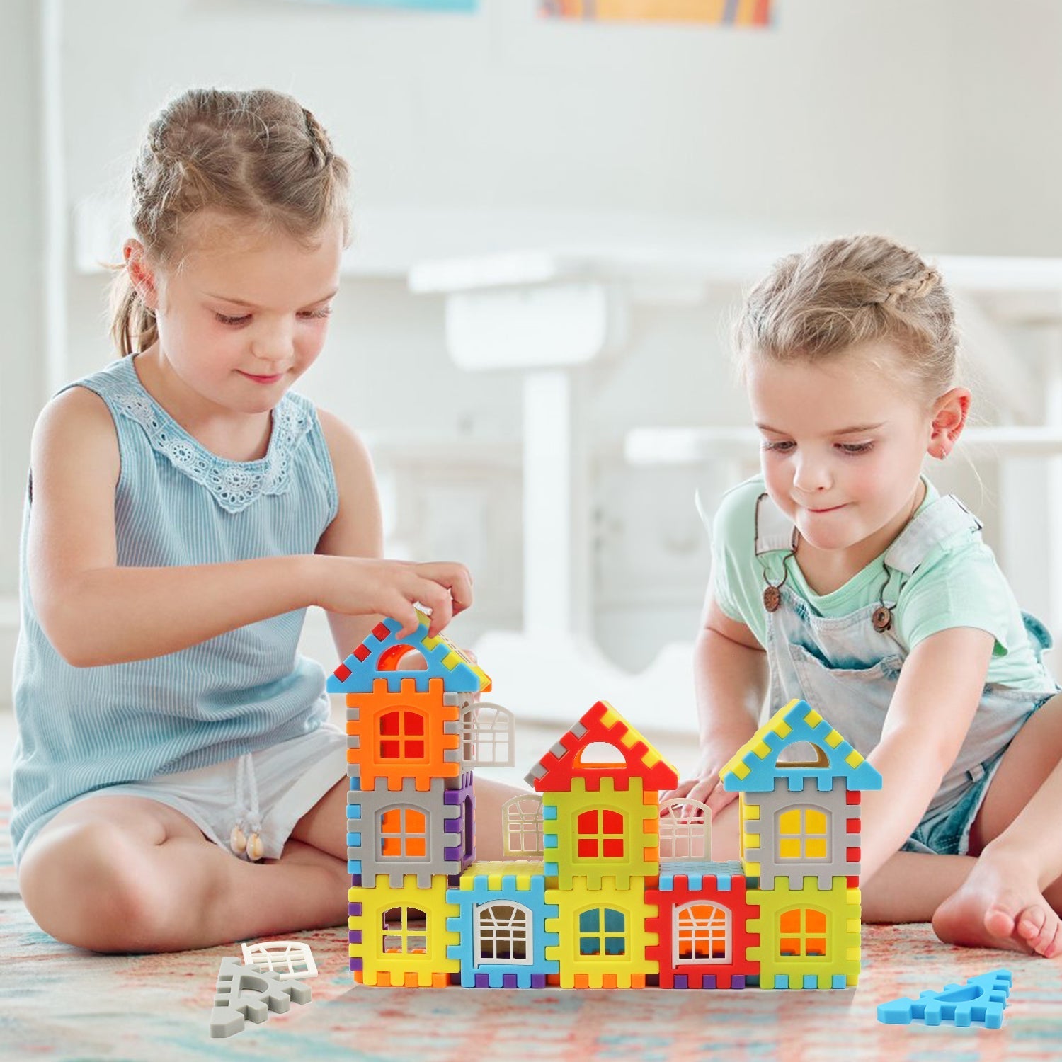 TILLFÄLLIGT 50% RABATT | SnapBlocks™ | Kreativ Montessori Byggblock