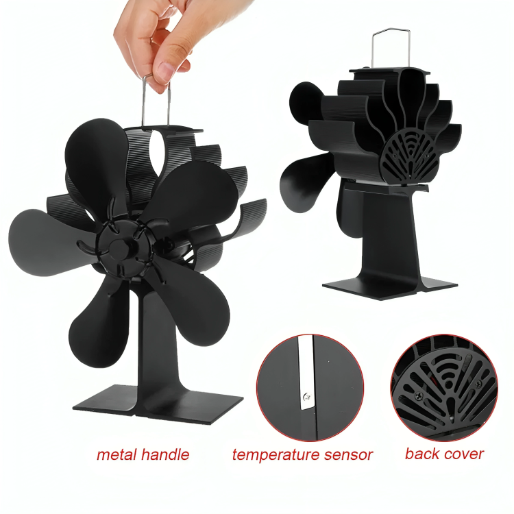 EcoFan™ | Värmedriven spisfläkt med 5 blad