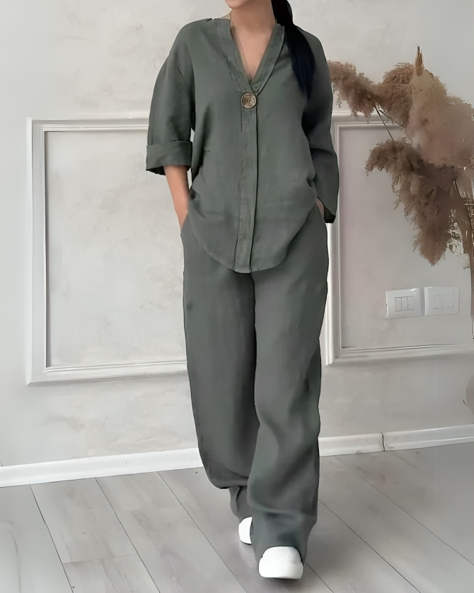 Yara™ | Elegant linneset för kvinnor