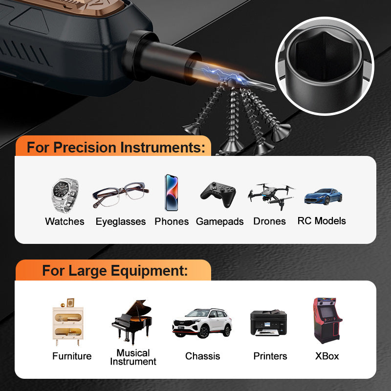 BitVault™ | 180-i-1 professionell precisionsskruvmejselsats