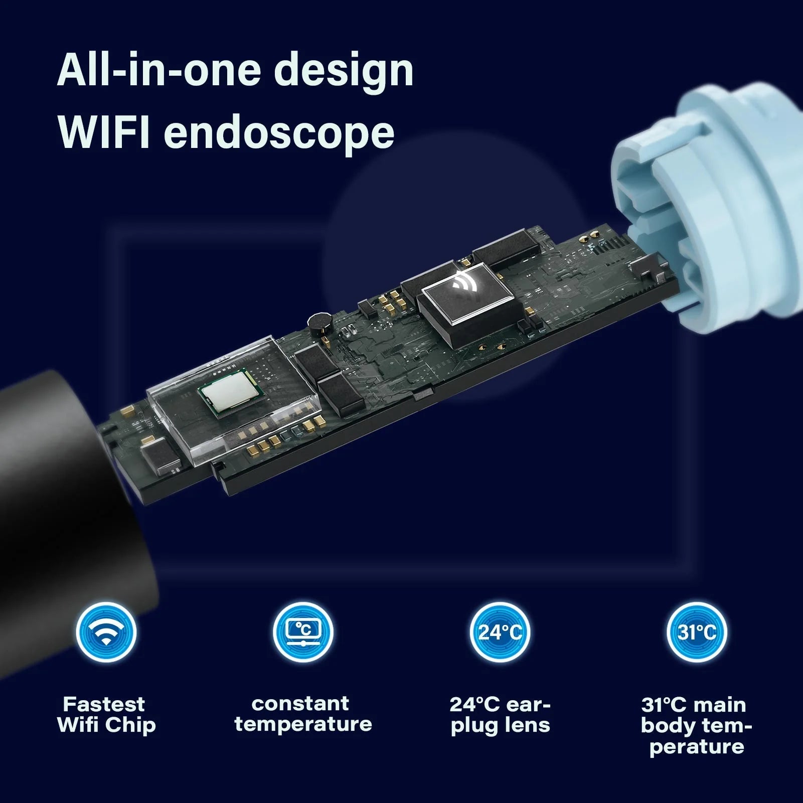 EarClear™ | Enkel borttagning av öronvax med visualiseringar i realtid!