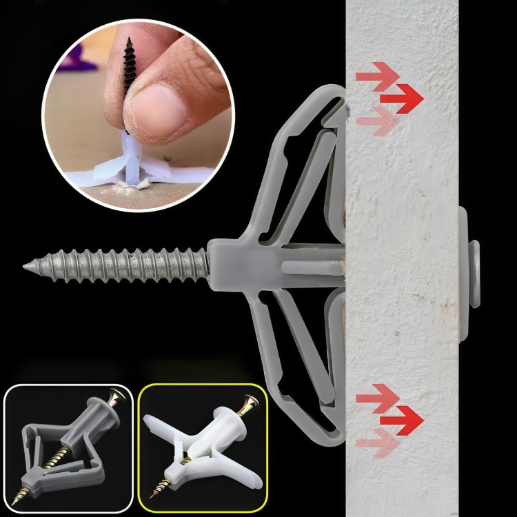 SecureScrew™ | Flygplan / Fjäril förlängningspluggrör & försänkta skruvar
