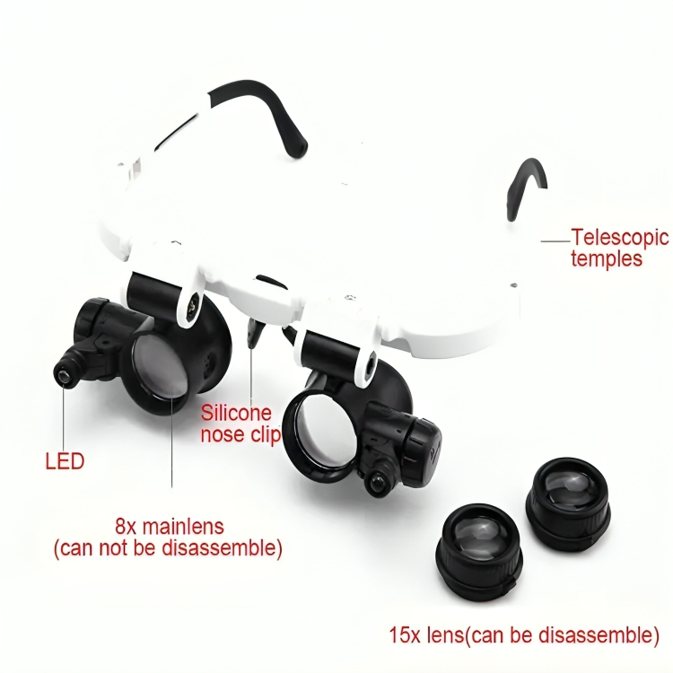 TILLFÄLLIGT 50% RABATT | LumiLens™ | Handsfree-förstoring för precisionsarbete!
